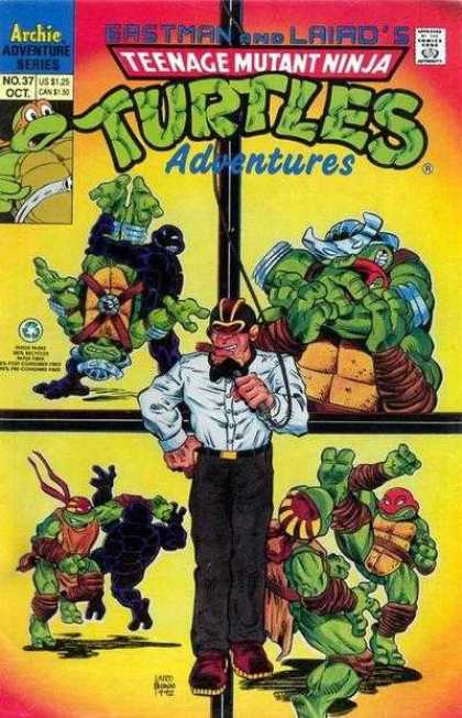 Teenage Mutant Ninja Turtles Adventures 2 37 - Archie - Adventure Series - Leonardo - Donatello - Man