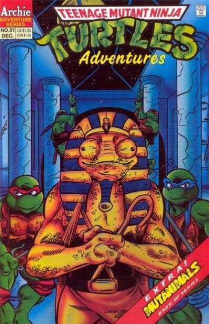 Teenage Mutant Ninja Turtles Adventures 2 51 - Archie Series - Comics Code - Turtles - No51 Dec - Mutanimals