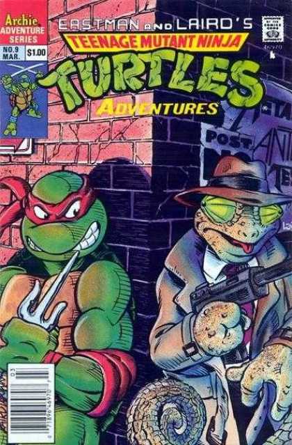 Teenage Mutant Ninja Turtles Adventures 2 9 - Eastman - Laird - Archie - Lizard - Gun