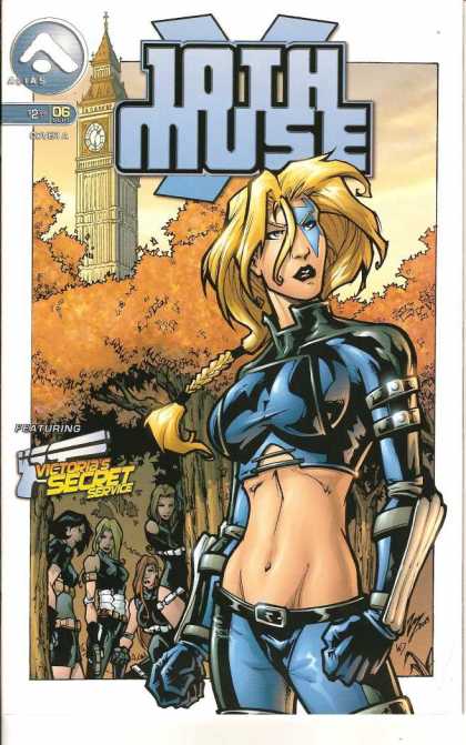 Tenth Muse 6 - Clock Tower - Secret Service - Weapons - Female Action Heroes - Female Gang