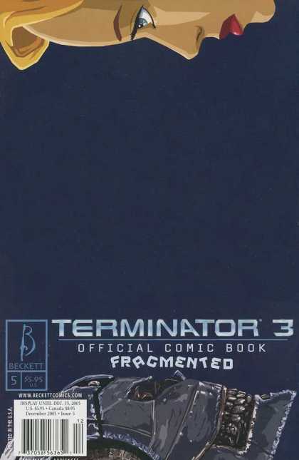 Terminator 3 5 - Fragmented - Official - Beckett - Blue - Stare
