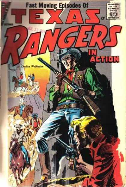 Texas Rangers in Action 13 - Weapon - Cowboy - Horse - Hat - Fast Moving Episodes