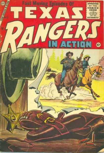 Texas Rangers in Action 5 - Fast Moving - Episodes - Cowboys - Badge - Cowboy Hat