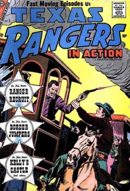 Texas Rangers in Action 9 - Ranger Recruit - Cowboy - Gun - Weapon - Border Jumpers