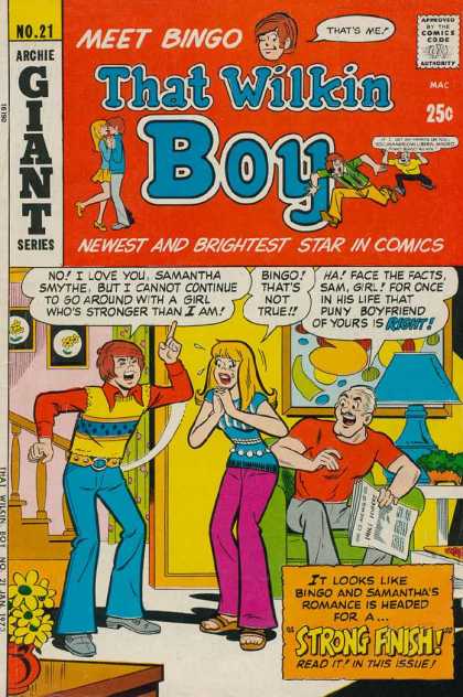 That Wilkin Boy 21 - Giant Series - Meet Bingo - Newest And Brightest Star In Comics - Girl - Boy