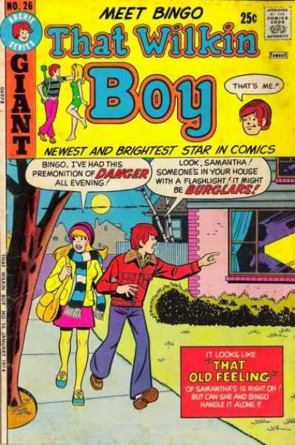 That Wilkin Boy 26 - That Old Feeling - Newest And Brightest Star In Comics - Giant - Danger - Burglars