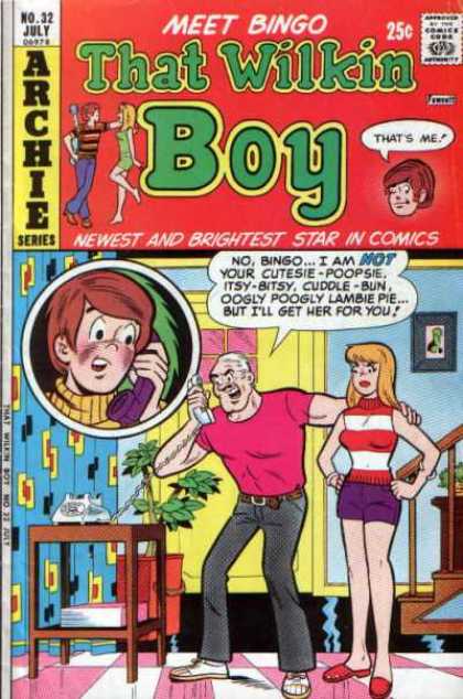 That Wilkin Boy 32 - Bingo - Telephone - Stairs - Striped Shirt - Cutesie