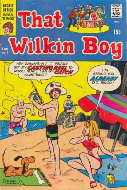 That Wilkin Boy 4 - Fishing Pole - Beach - Seagulls - Angry Man - Beach Umbrella