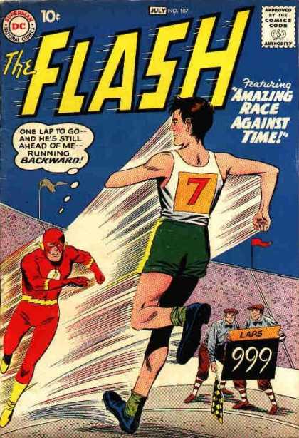 The Flash (1959) 107 - Flash In The Pan - A Run For His Money - Speed Sped - The Man Whos Faster Than Flash - 7 Speeds Up