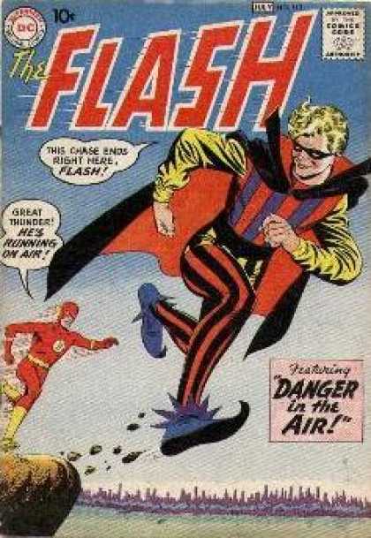 The Flash (1959) 113 - Fly Away - Super Hero - Running On Air - Masked Man - Caught