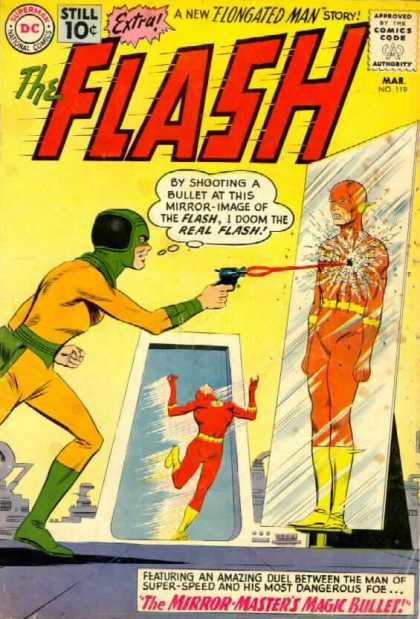 The Flash (1959) 119 - Shoot - Hero - Poster - Mirror - Hands