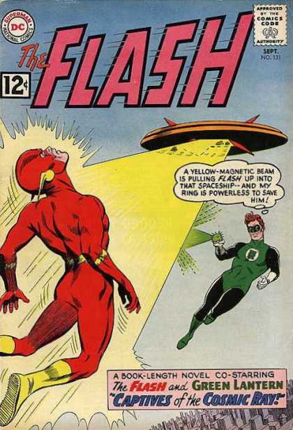 The Flash (1959) 131 - Green Ray - Captives Of The Cosmic Ray - Ufo - Bean - Space
