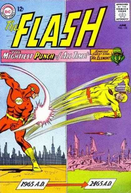 The Flash (1959) 153 - Dc - Superhero - Reverse Flash - Infantino - Mr Element