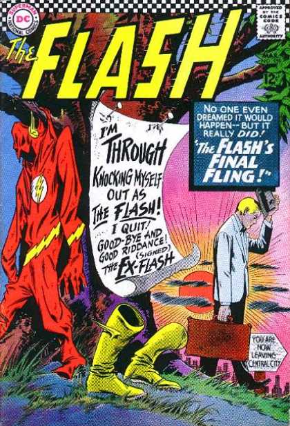 The Flash (1959) 159 - Flash - Dc Comic - Flash Final Fling - Comic - Action