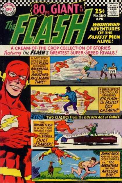 The Flash (1959) 160 - Dc Comics - Fastest Man Alive - Kid Flash - Johnny Quick - Antelope Boy
