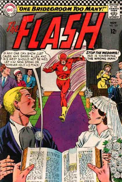 The Flash (1959) 165 - Bridegroom - Wedding - Iris - Barry Allen - Bride