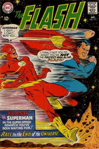 The Flash (1959) 175 - Superman - Race To The End Of The Universe - No 125 - Space - Cape