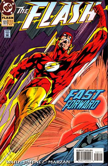 The Flash 101 - Dc - Costume - Superhero - Fast Forward - Waid Jimenez Marzan