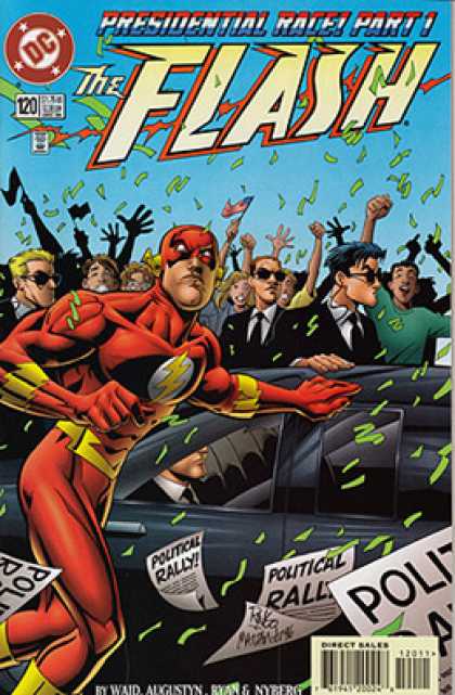 The Flash 120 - Politics Rally - Presidential Rally Part 1 - Red Eye Mask - Sunglasses - Flags
