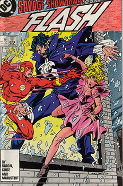 The Flash 2 - Dc - Savage Showdown - Approved By The Comics Code Authority - Baron - Guice