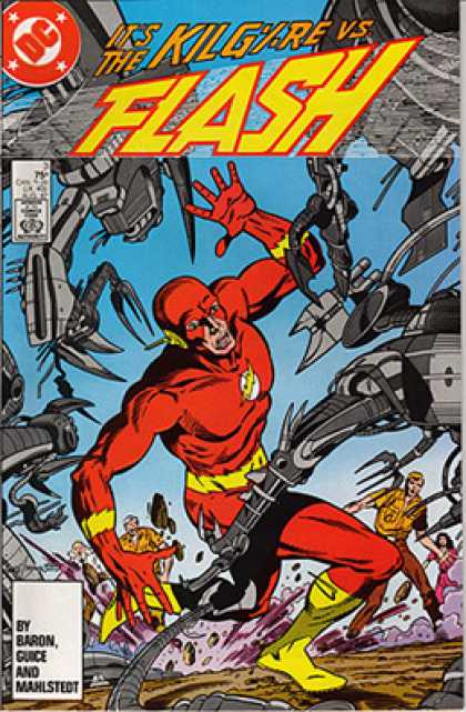 The Flash 3 - Battle - Superheroe - Mutant - Robots - People