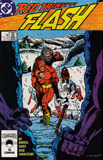 The Flash 7 - Snow - Moutains - Red - Purple - Stranded