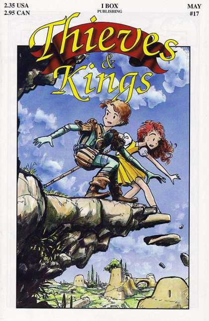 Thieves & Kings 17 - May No17 - Cliff - Boy And Girl - Falling Rocks - I Box