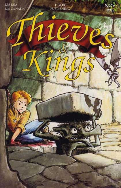 Thieves & Kings 20 - Nov 20 - 235 Usa - 295 Canada - I Box Publishing - Stone