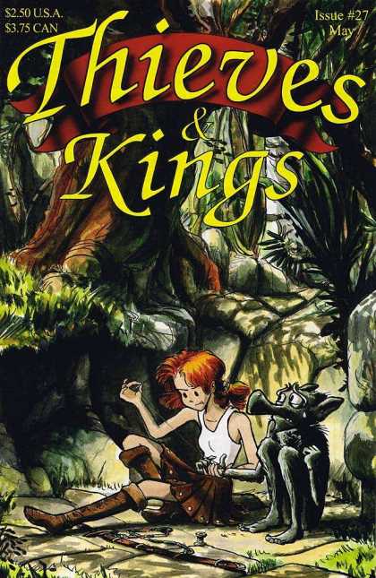 Thieves & Kings 27 - Girl - Blade - Devil - Forest - Issue27 May