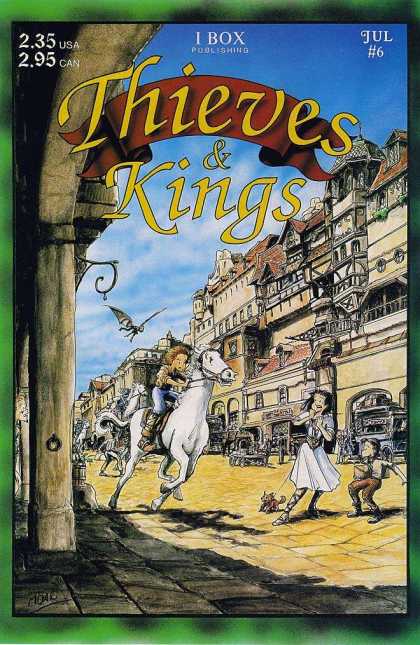 Thieves & Kings 6 - I Box - White Horse - Small Dog - Flying Monkey - Street