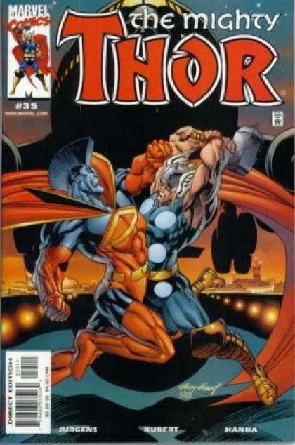 Norse Mythology - Battle Hammer - Fight - Airplane - Landing Strip - Andy Kubert Thor (1998) 35 - Norse Mythology - Battle Hammer - Fight - Airplane - Landing Strip - Andy Kubert