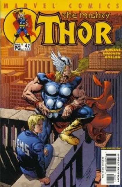 Thor (1998) 42 - Only Members Of Staff Allowed Up Here Sir - Im Not Talking To You - A Gods Eye View - Where Has The Rainbowgone - Its Over There Somewhere - Tom Raney