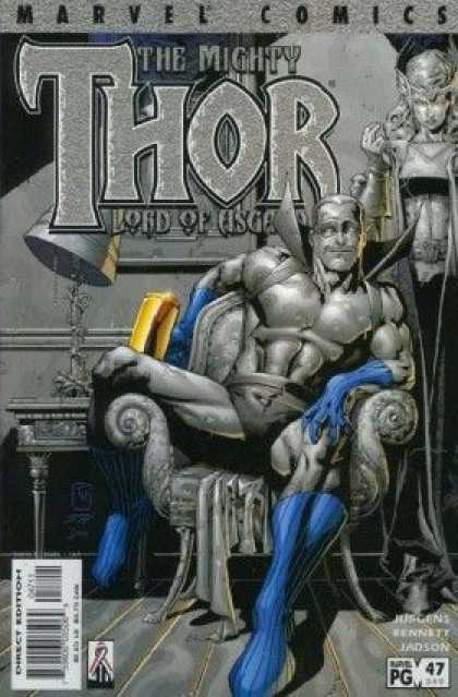 Thor (1998) 47 - Marvel Comics - The Mighty - Direct Edition - Jadson - Chair - Tom Raney