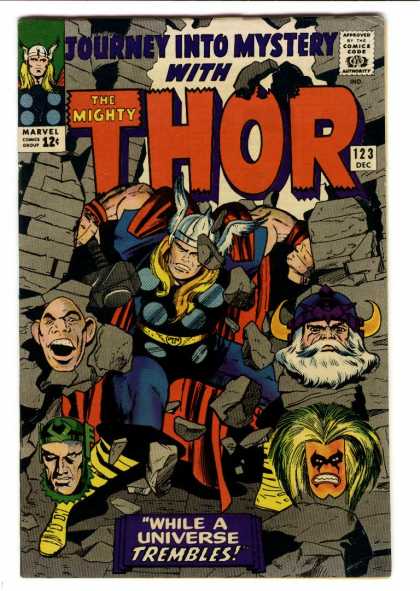 Thor 123 - Marvel - 123 - Dec - Journey Into Mystery - While A Universe Trembles