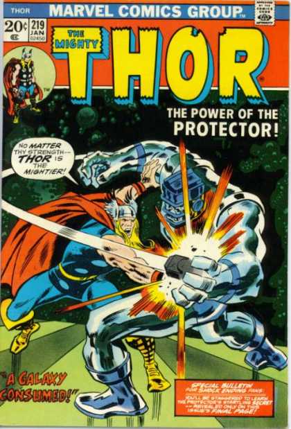 Thor 219 - Mightier - Strength - Muscles - Fighting - Wings