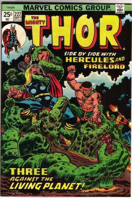 Thor 227 - Hercules - Firelord - Marvel Comics - Three Against The Living Planet - Collectable Comic Book