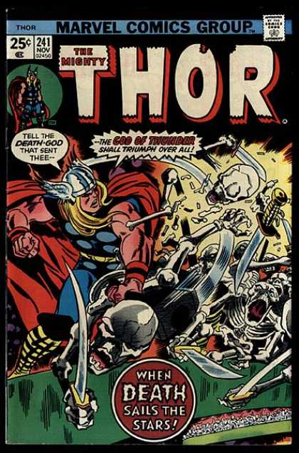 Thor 241 - God - Thunder - Death - Sails - Stars