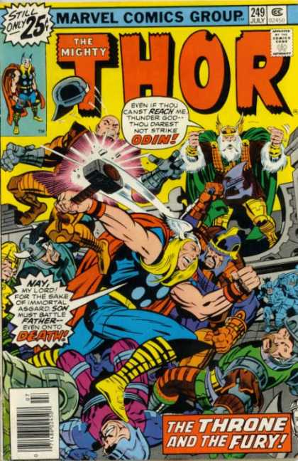 Thor 249 - Marvel - Marvel Comics - Odin - Death - Thunder God