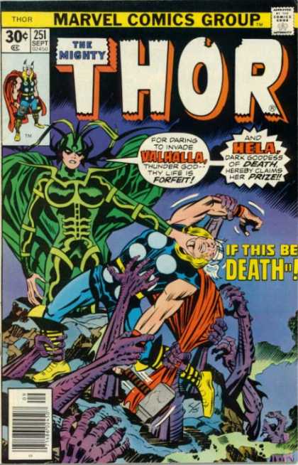 Thor 251 - Hela - Valhalla - Asgard - Superhero - Marvel