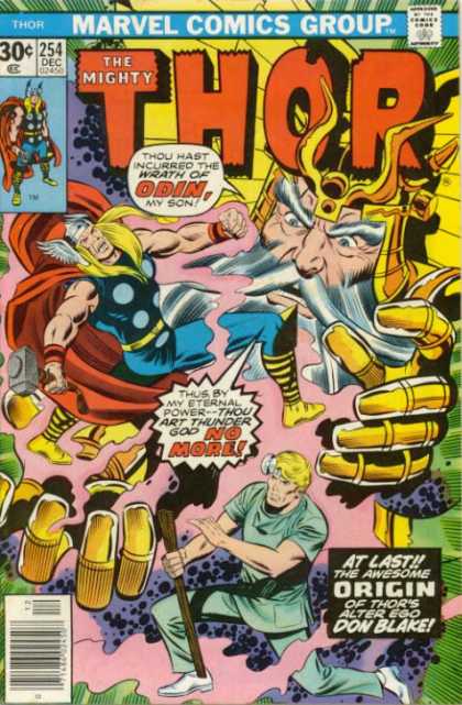 Thor 254 - Odin - Don Blake - Origin - Energy - Wrath