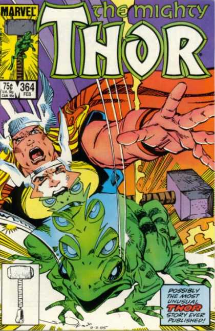 Thor 364 - Hammer - Feb - Unusual - Story - 364 - Walter Simonson