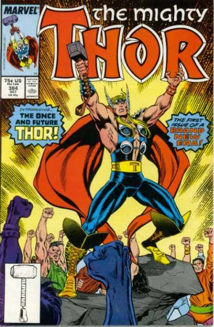 Thor 384 - Fire - People - Stone - Cape - Smoke