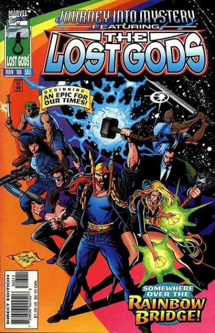 Thor 503 - Marvel - The Lost Gods - Journey Into Mystery - Rainbow Bridge - Nov 96