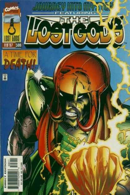 Thor 506 - Journey Into Mystery - The Lost Gods - A Time For Death - Marvel Comics - Super Heroes
