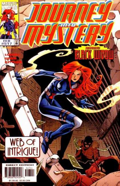 Thor 517 - Black Widow - Vault - Marvel Comics - Journey Into Mystery - Web Of Intrigue