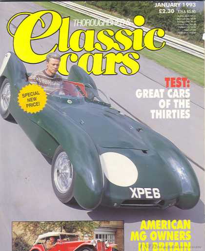 Thoroughbred & Classic Cars - January 1993