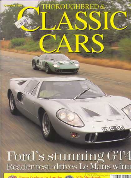 Thoroughbred & Classic Cars - October 1994
