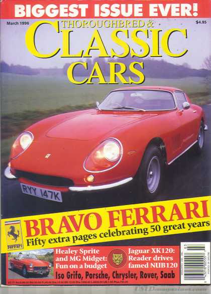 Thoroughbred & Classic Cars - March 1996
