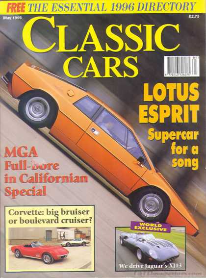 Thoroughbred & Classic Cars - May 1996