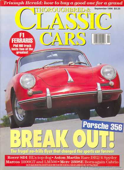 Thoroughbred & Classic Cars - September 1996